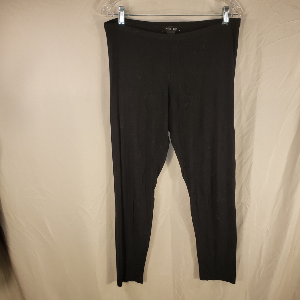 White House Black Market Classic Black Leggings - L
